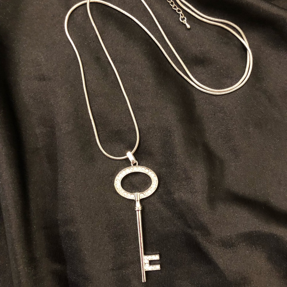 **Key Necklace With Bling**